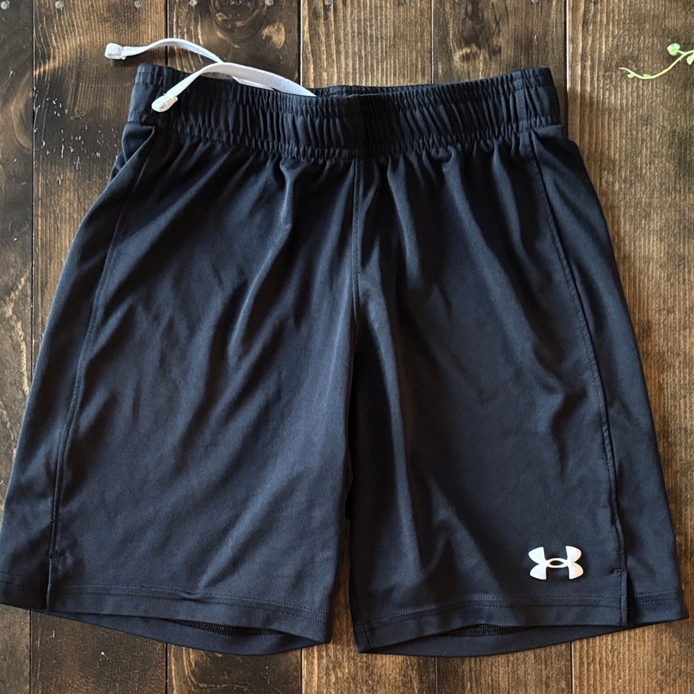 Under Armour Boy’s Shorts in Red, Black, Blue, and Maroon - Picture 8 of 14